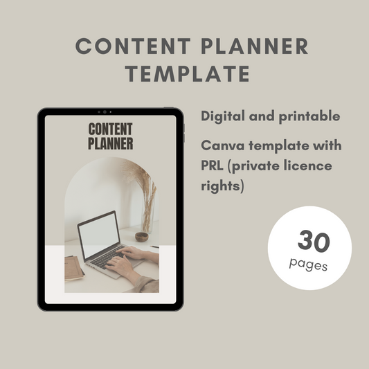 Content Planner Template