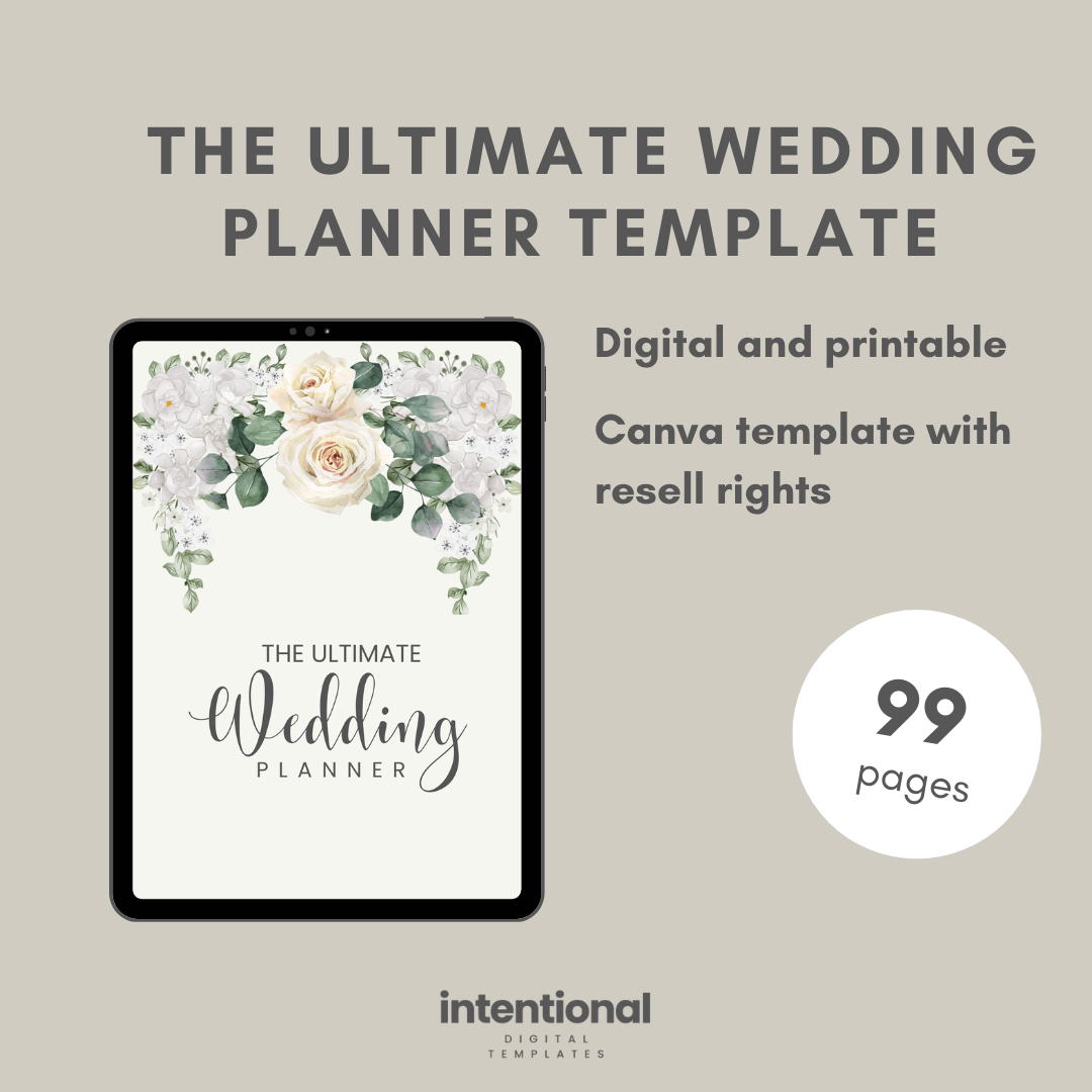 The Ultimate Wedding Planner Template